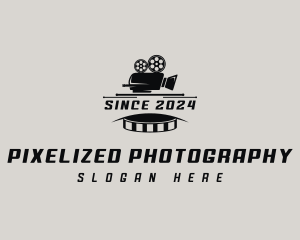 Film Camera Cinema logo design