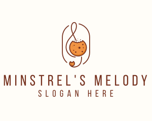 Musical Cookie Cafe logo design