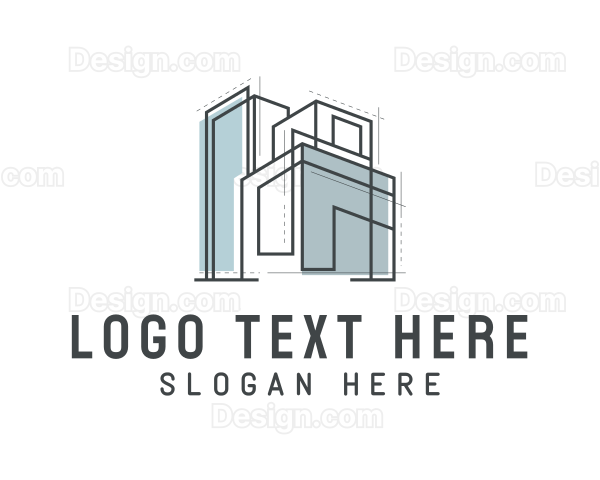 Residential Space Building Realty Logo