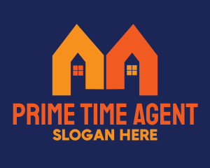 Orange Housing Property logo design