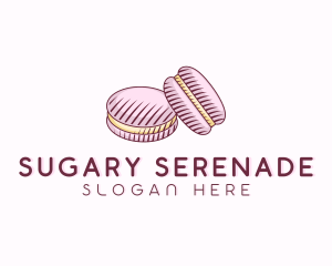Macaroon Pastry Dessert logo