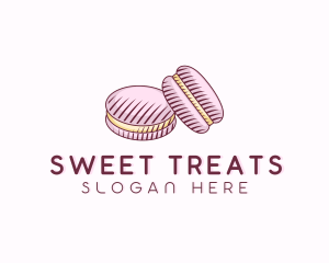 Macaroon Pastry Dessert logo