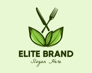 Healthy Greens Salad Food logo