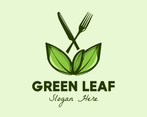 Healthy Greens Salad Food logo