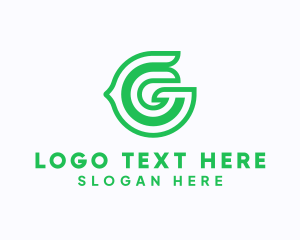 Eco Friendly Letter G  logo