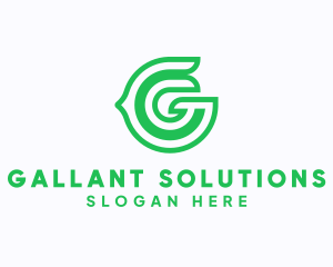 Eco Friendly Letter G  logo design