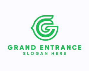 Eco Friendly Letter G  logo design