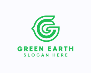 Eco Friendly Letter G  logo design