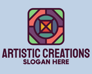 Mosaic Art App logo design