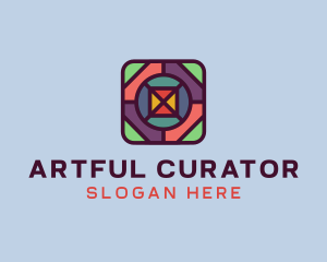 Mosaic Art App logo design