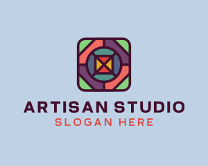 Mosaic Art App logo design