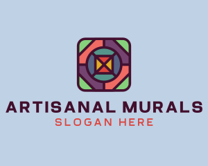 Mosaic Art App logo design