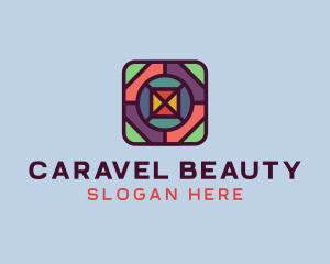 Mosaic Art App logo design