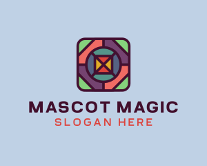 Mosaic Art App logo design