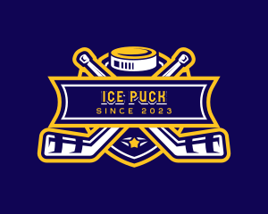 Hockey Sports Athlete logo