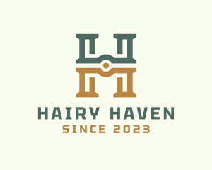 Professional Letter H logo design