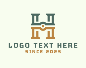 Letter - Professional Letter H logo design