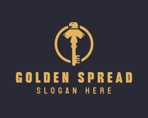 Golden Bird Key logo design