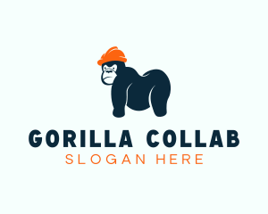 Gorilla Ape Construction logo design