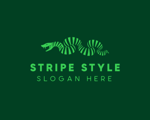 Stripe Snake Serpent logo