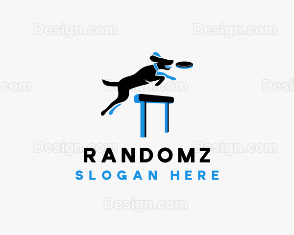 Dog Frisbee Training Logo