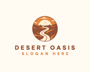 Desert Road Expressway logo design