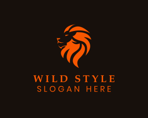 Wild Lion Predator logo design