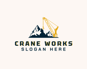 Industrial Construction Crane logo