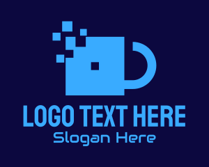 Blue Pixel Application logo