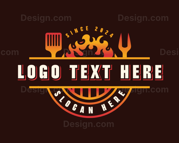 BBQ Fire Grill Logo