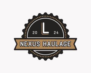 Vintage Shop Badge logo design