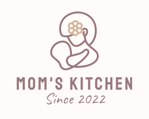 Breastfeeding Mother Childcare  logo design