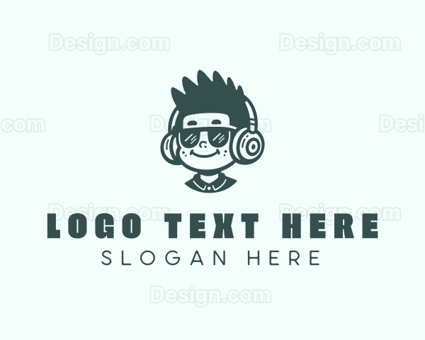 Radio Disc Jockey Headphones Logo