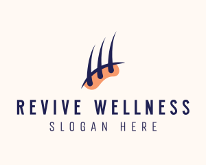 Medical Hair Follicle logo design