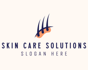 Medical Hair Follicle logo design