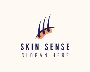 Medical Hair Follicle logo design