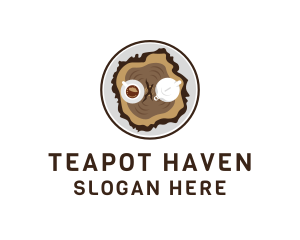 Coffee Tree Teapot logo design