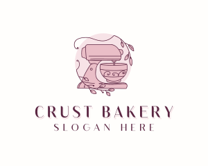 Floral Bakery Patisserie logo design