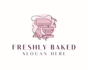 Floral Bakery Patisserie logo design