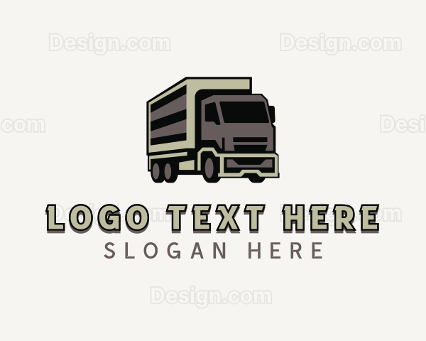 Delivery Truck Cargo Logo