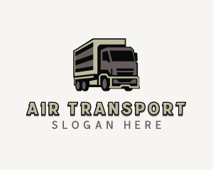 Delivery Truck Cargo logo design