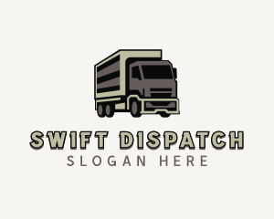 Delivery Truck Cargo logo design