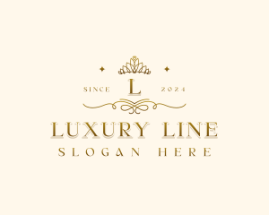 Luxury Crown Jewelry logo design