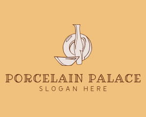 Ceramic Pottery Kitchenware logo design