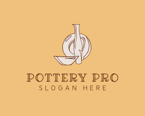 Ceramic Pottery Kitchenware logo design