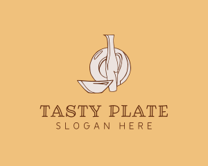 Ceramic Pottery Kitchenware logo design