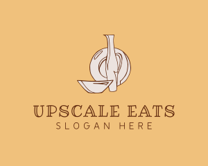 Ceramic Pottery Kitchenware logo design