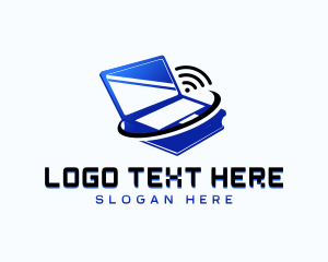 Laptop Device Gadget logo