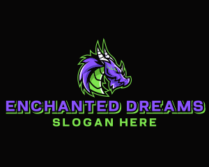 Electric Dragon Gamer logo