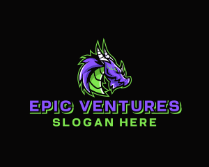 Electric Dragon Gamer logo